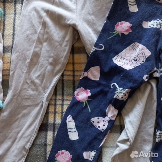 Лосины, майки 86-92