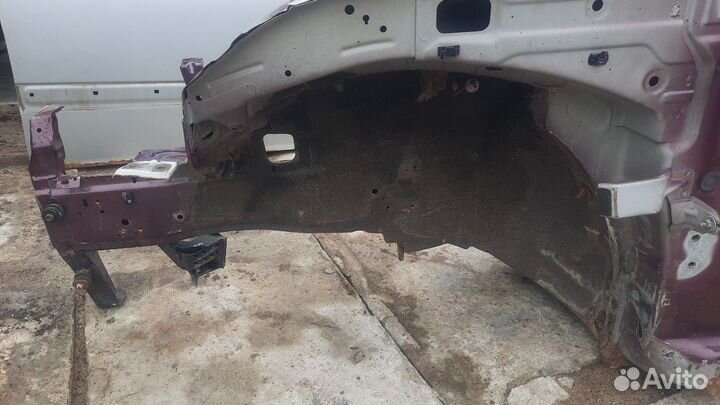 Лонжерон передний левый Hyundai Solaris