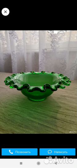 Вазы разные цветное стекло бу