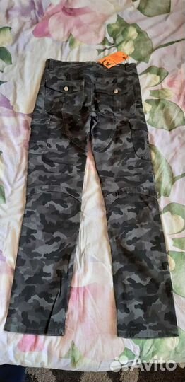 Мотоциклетные штаны с накладками подростковые