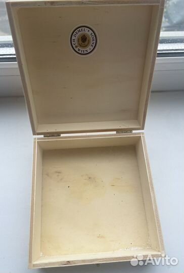 Деревянная коробка из под сладостей Вена