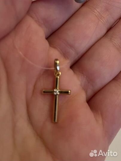 Золотой кулон подвеска 585