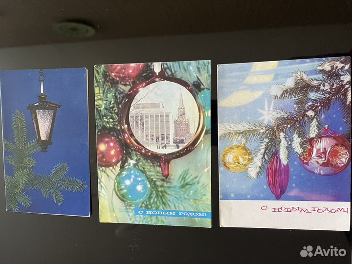 С новым годом - открытки СССР