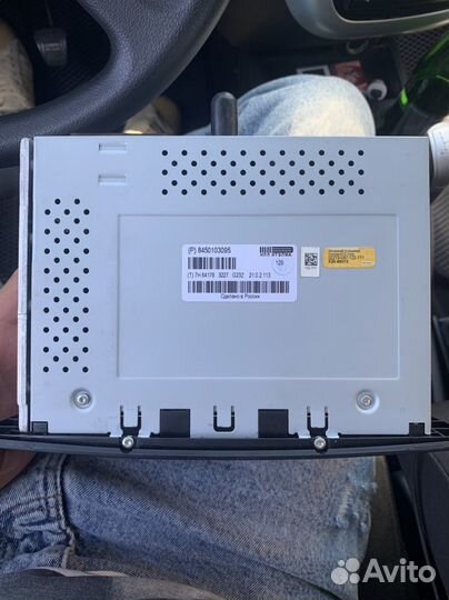 Магнитола штатная гранта