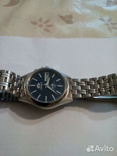Часы механика, самозаводные, три звезды японские
