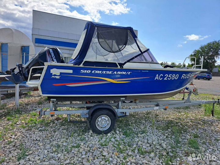 Quintrex 510 Cruiser + мотор Mercury 115 л.с