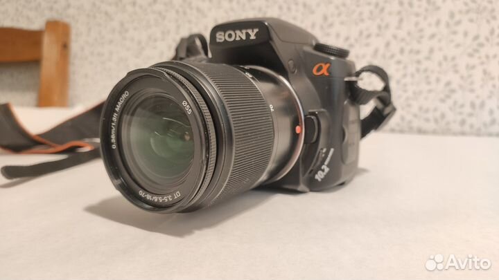 Зеркальный фотоаппарат Sony dslr-A350