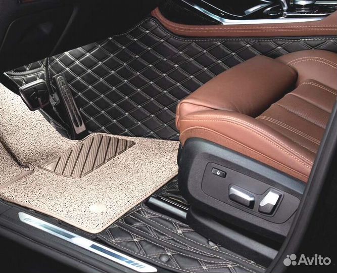 3D Коврики Skoda из Экокожи