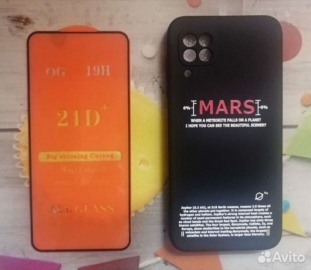 Чехол и стекло Huawei p40 lite