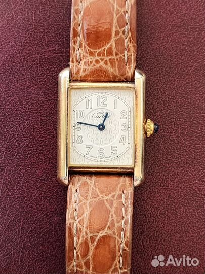 Часы cartier tank оригинал