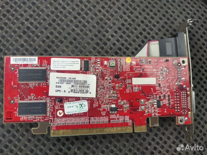 Видеокарта MSI rx300hm-td128e