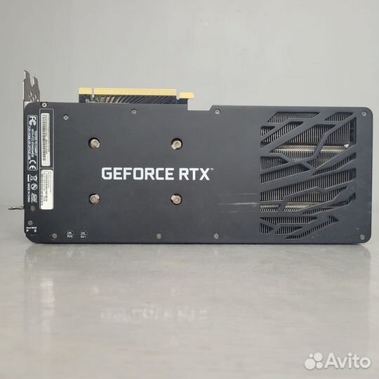 Видеокарта palit geforce RTX3070 jetstream 8Гб