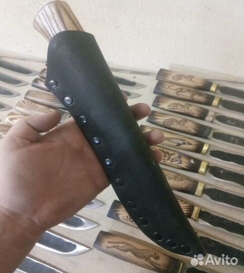 Ножи охотничьи якутские из х12мф