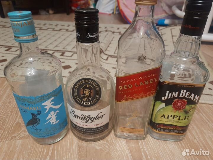 Пустые бутылки