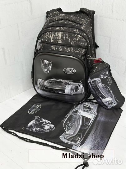 Рюкзак школьный ортопедический 3в1