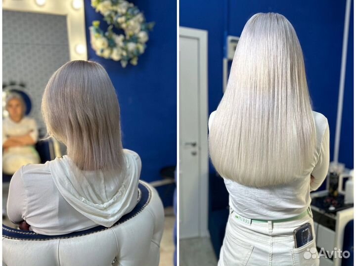 Нано наращивание волос