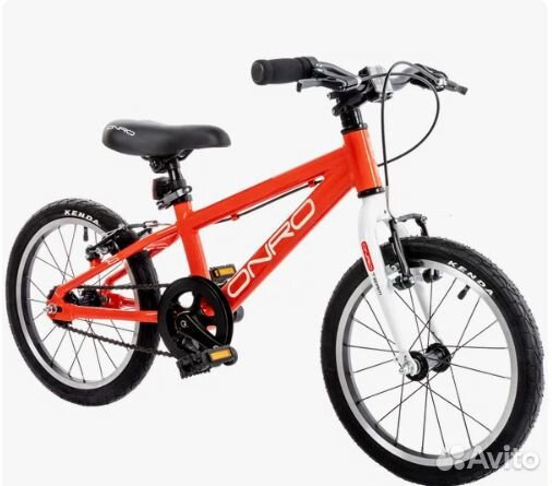 Велосипед спортивный onro16 дюймов легкий (красны