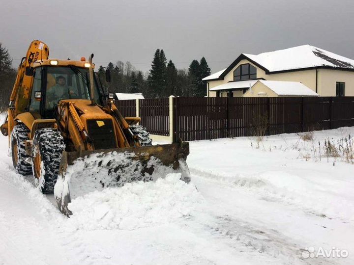 Аренда экскаватора погрузчика