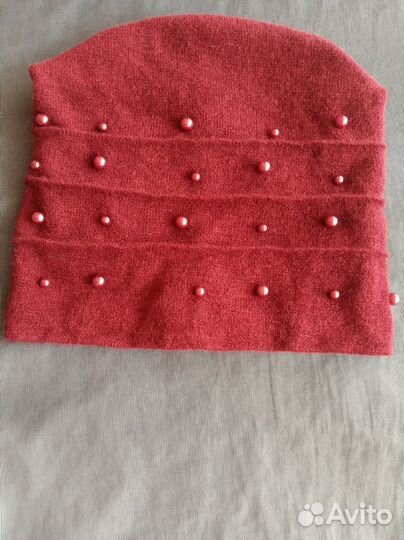 Шапка женская, подростковая демисезонная