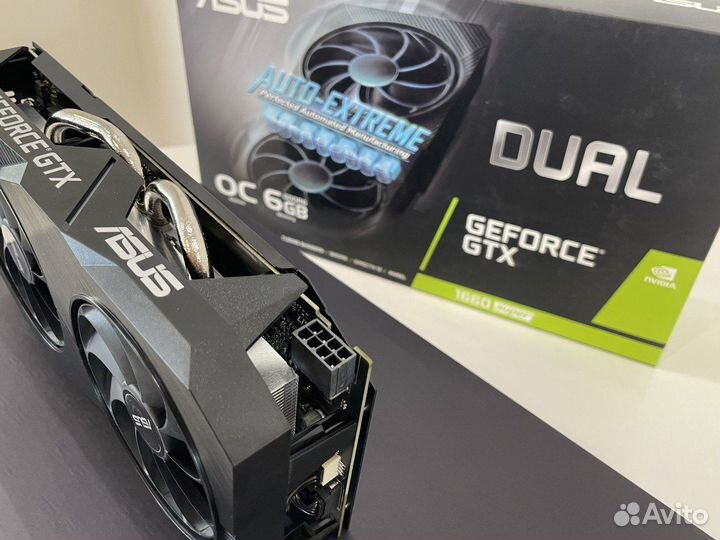 Видеокарта gtx 1660 super Asus EVO на Гарантии