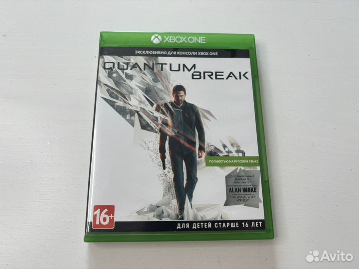 Quantum break xbox one диск