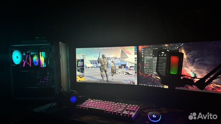 Игровой пк на rx6600