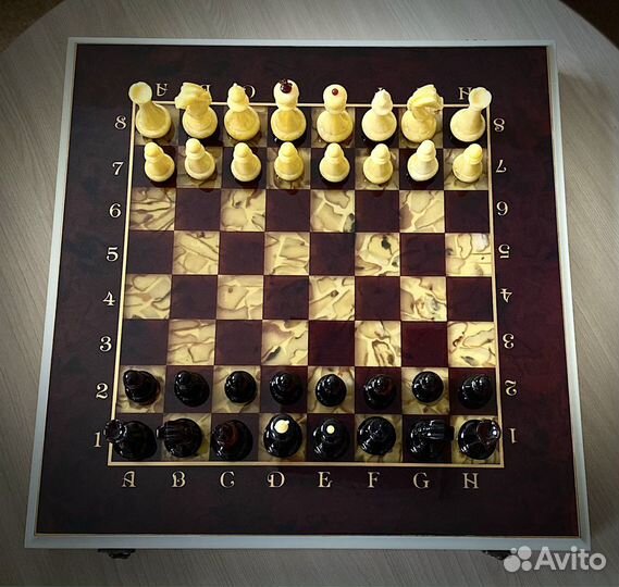 Шахматы. Янтарь. Шахматы янтарные 