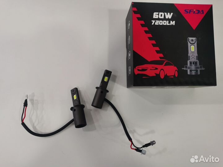 Лампы светодиодные h3 60w Sfida