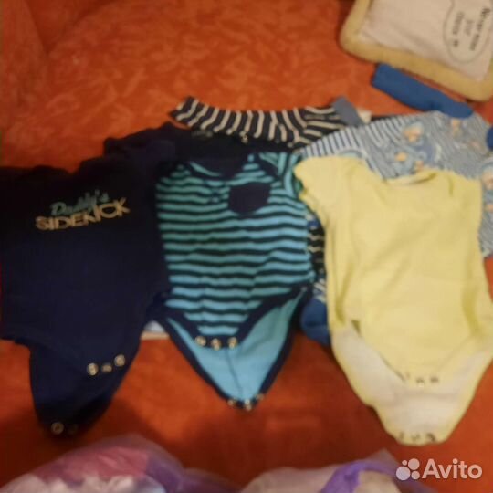 Вещи пакетом на мальчика 0-6