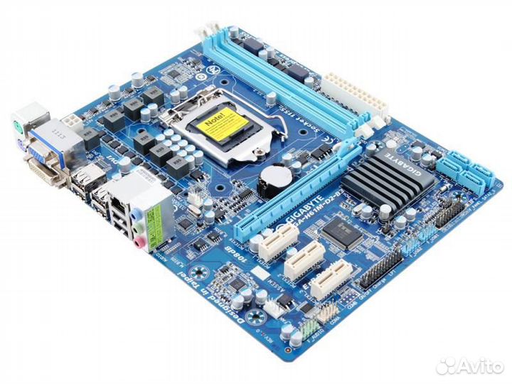 Материнская плата gigabyte GA-H61M-D2-B3 (rev. 1.0
