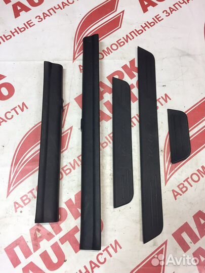 Накладки порогов Hyundai Veloster 2011