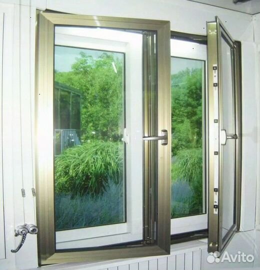 Окна алюминиевые