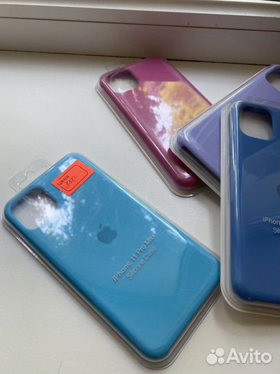 Новые Чехлы на iPhone 11 pro max (4 штуки)