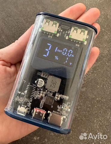 Внешний аккумулятор power bank 10000 mah