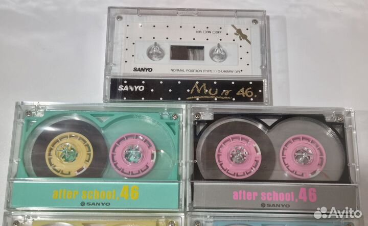 Винтажные аудиокассеты sanyo 46/60 В коллекцию