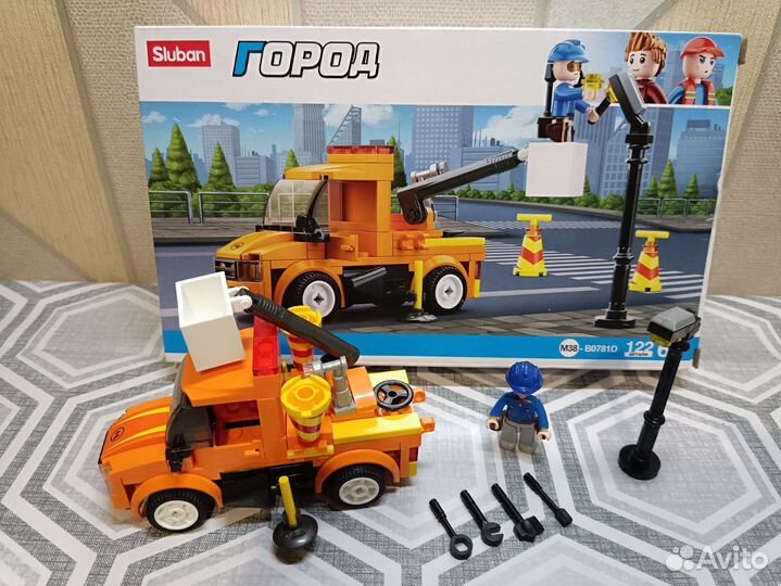 Конструкторы Sluban Город