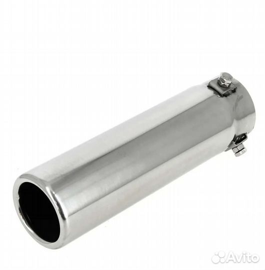 Насадка на глушитель круглая из нержавейки