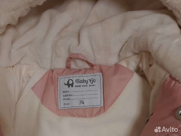 Зимний комбинезон для девочки