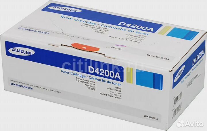 Тонер-картридж Лазерный Черный SCX-D4200A/SEE