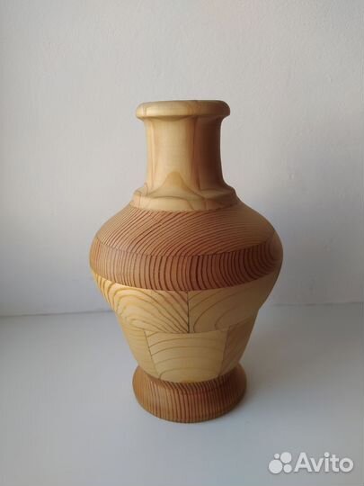 Сухоцветы, ваза ручной работы