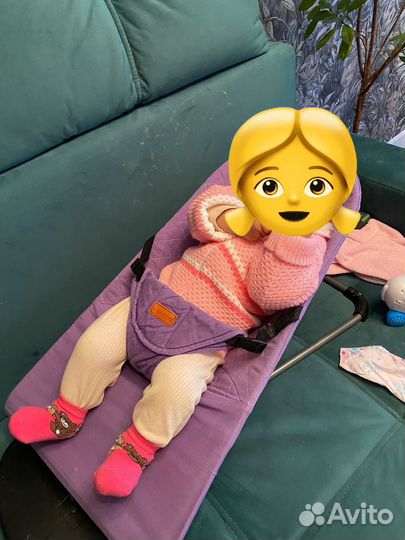 Шезлонг для новорожденных