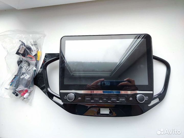 Магнитола LADA Vesta андроид + физические кнопки