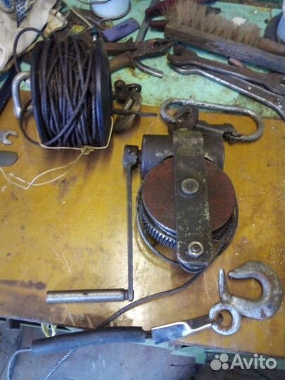 Лебёдка ручная СССР