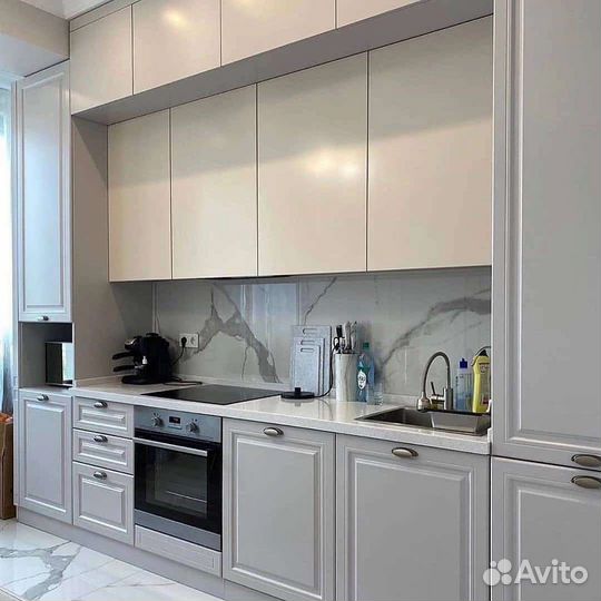 Прямой кухонный гарнитур