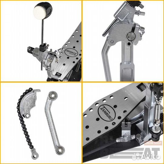 Педаль для бас-барабана Tamburo 800 Series (tbfp80