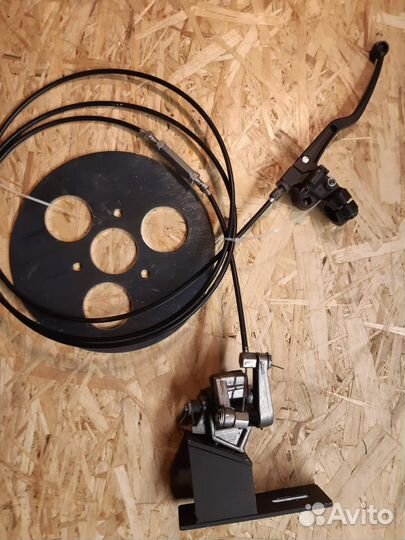 Тормоз снегохода Буран в сборе с диском