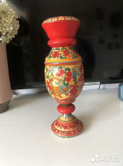 Ваза роспись