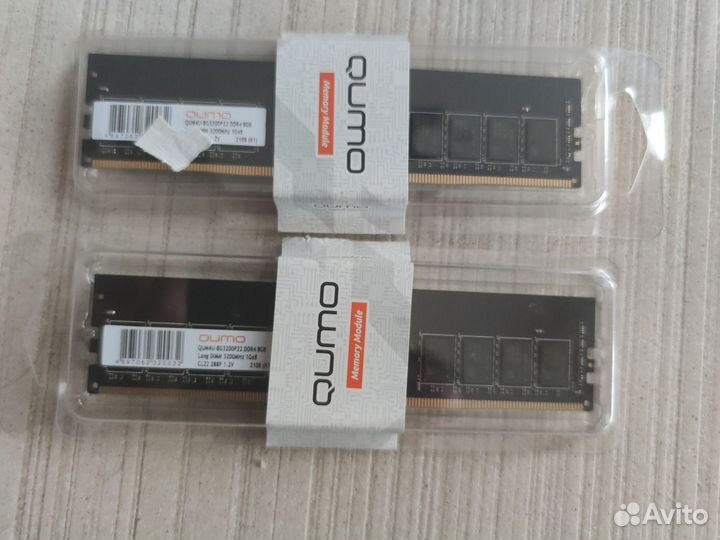 Оперативная память 8 гб DDR4 Qumo QUM4U-8G3200P22