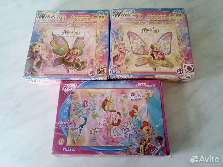 Пазлы Winx