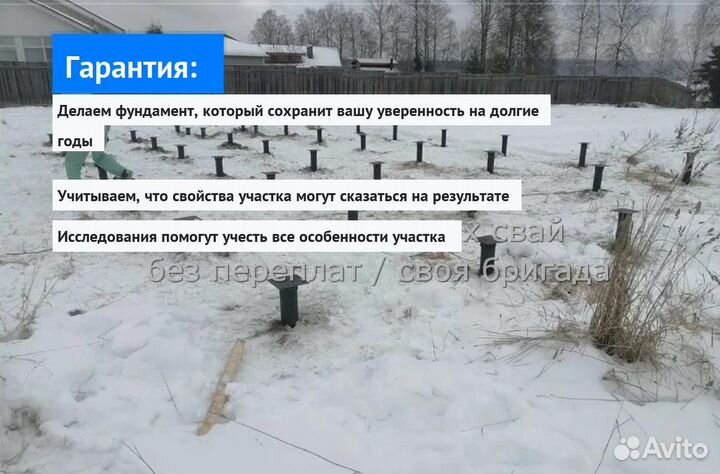 Сваи винтовые для фундамента